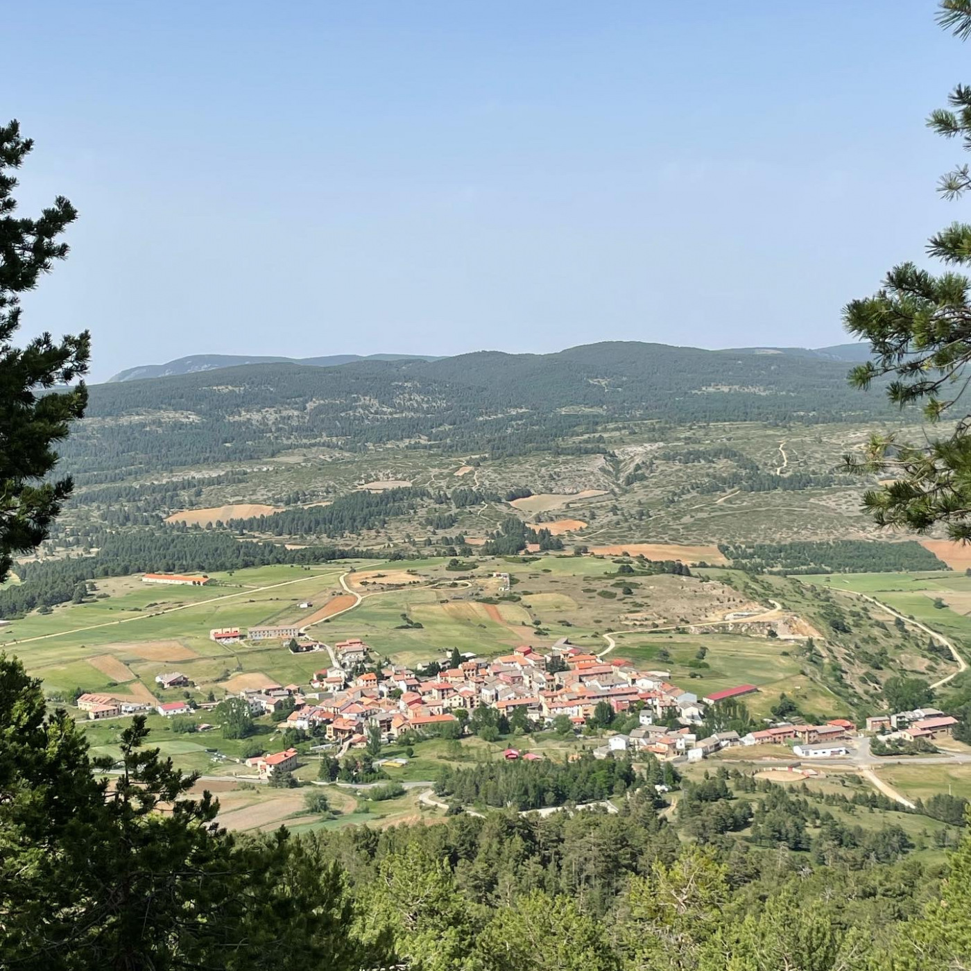 Paisaje natural de Griegos y la Sierra de Albarracín